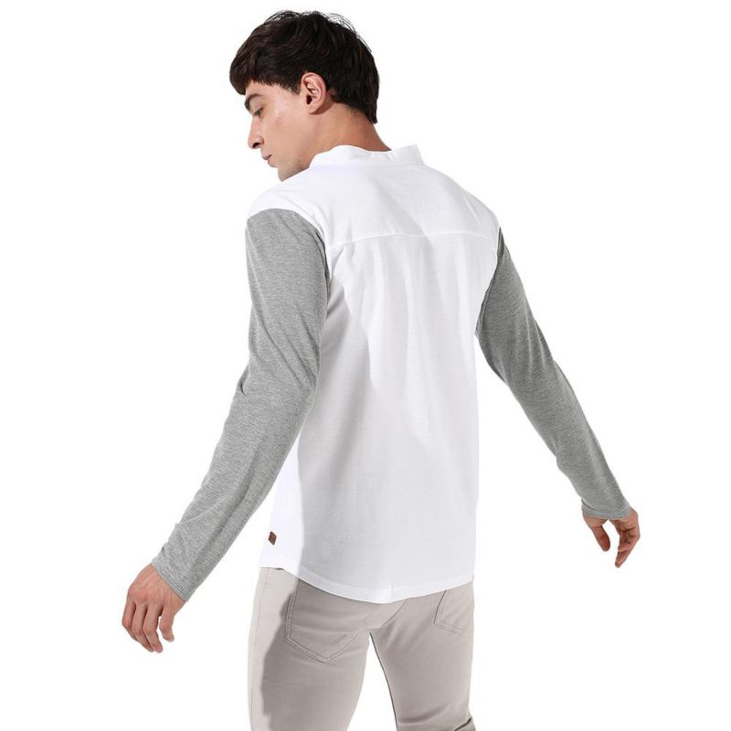 Men's Men's Colourblocked Regular Fit Shirt