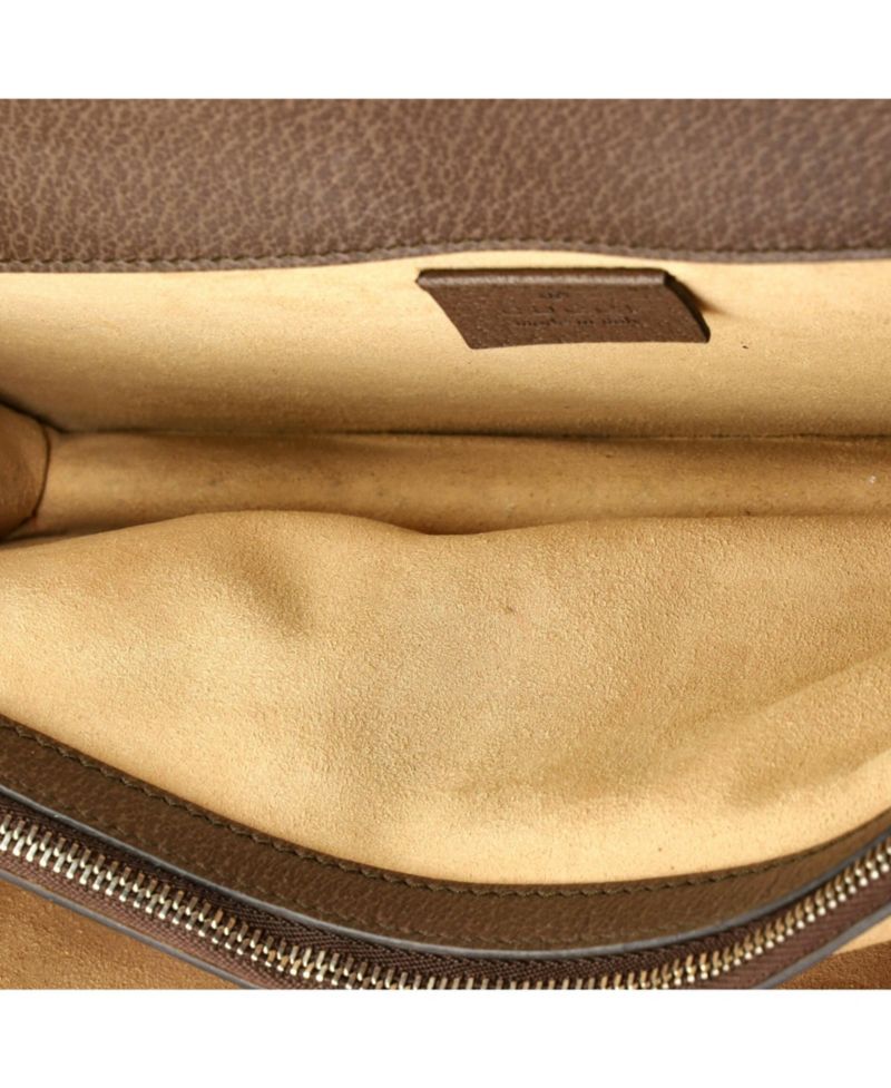Small Dionysus Top Handle Chain Bag GG Coated Canvas