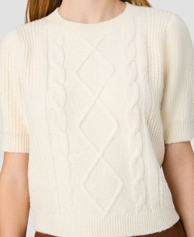 Women's Wesley Crewneck Short-Sleeve Sweater