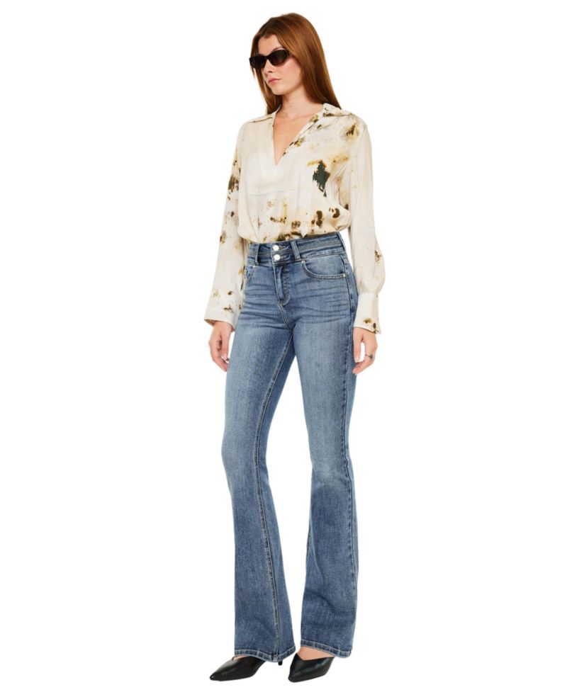 Women's Raven High Rise Skinny Bootcut Jeans