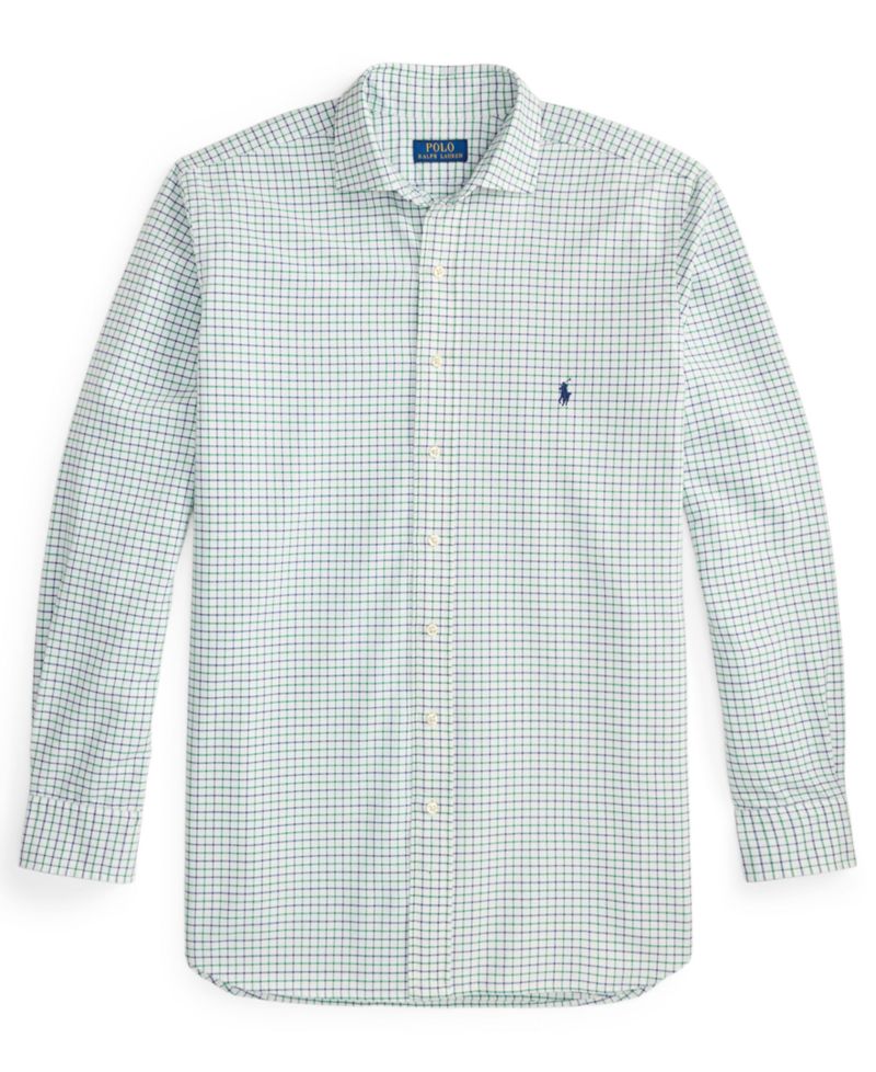 Men's Big & Tall Tattersall Oxford Shirt