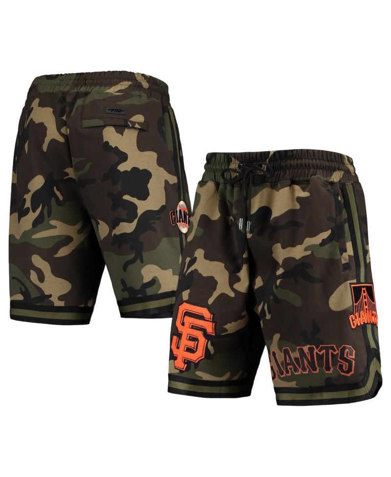 Men's Camo San Francisco Giants Team Shorts