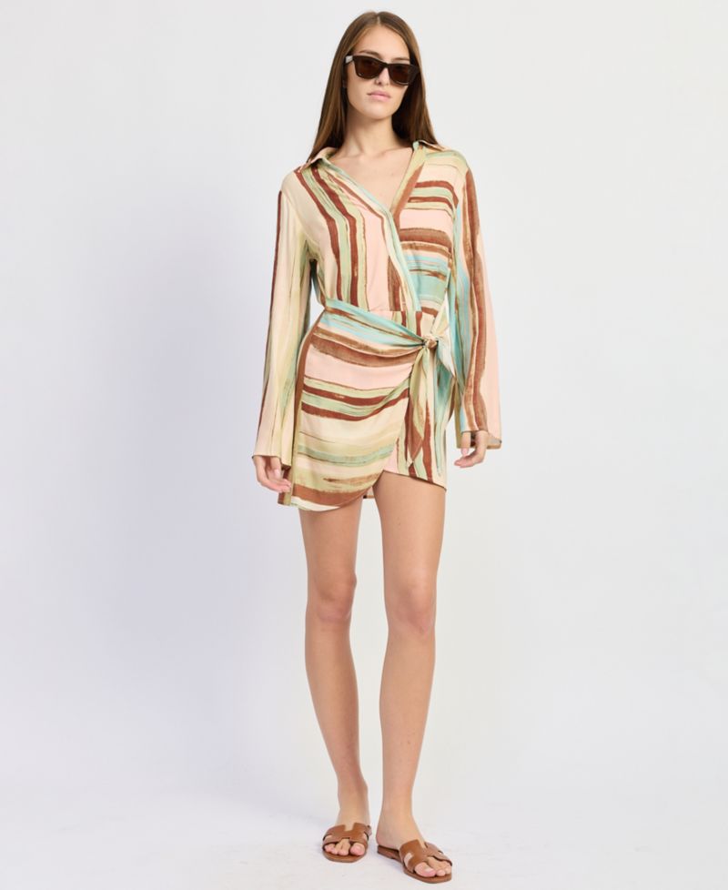 Women's Lana Long-Sleeve Mini Dress