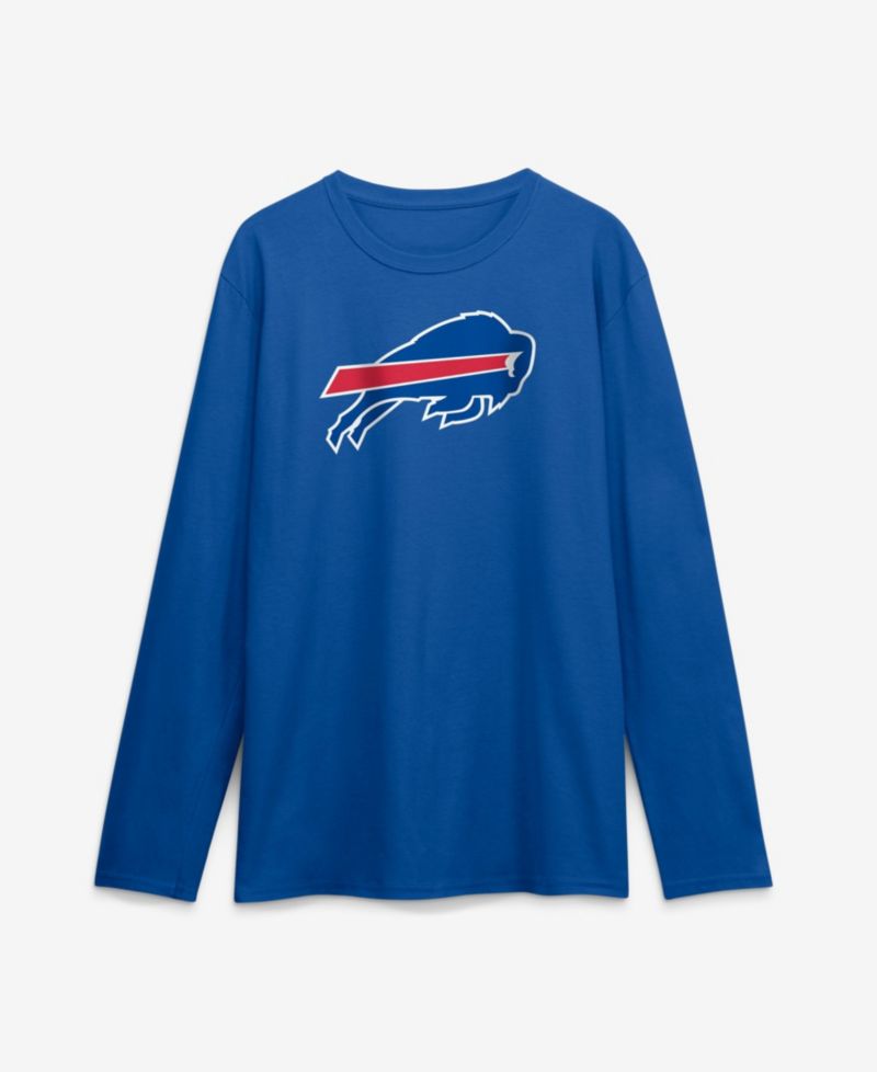 Men's Buffalo Bills Long-Sleeve Crew-Neck Classic-Fit T-Shirt