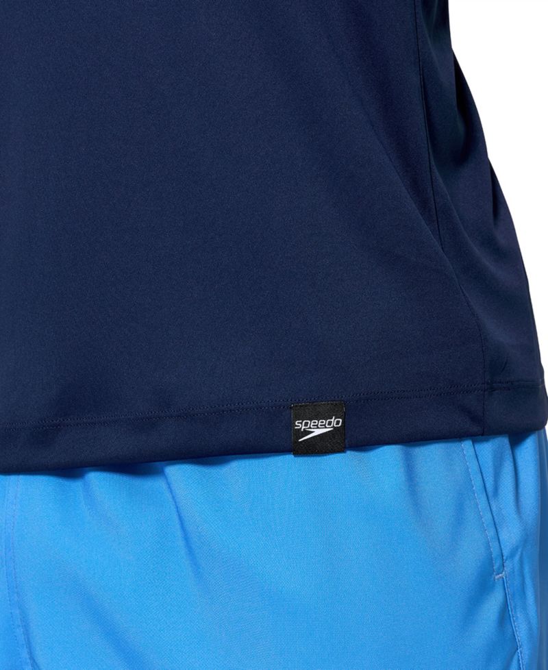 Men's Long-Sleeve Graphic Swim T-Shirt