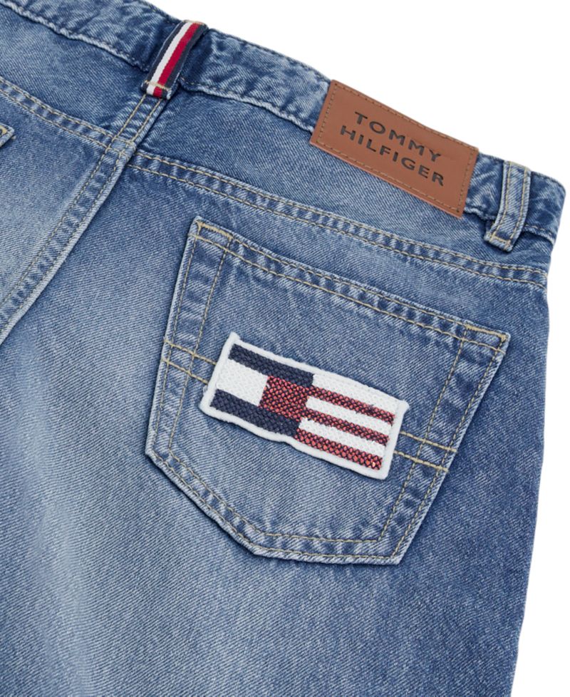 Girls' 7-16 Wide-Leg Jeans
