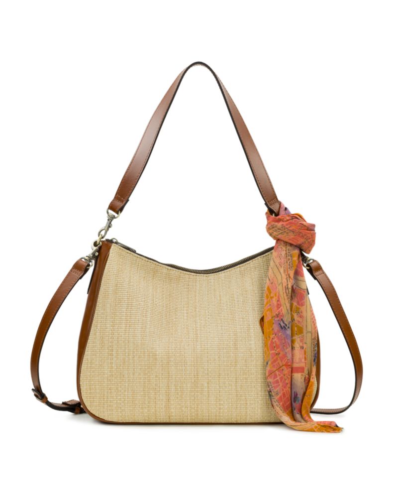 Athani Large Natural Weave Shoulder Bag