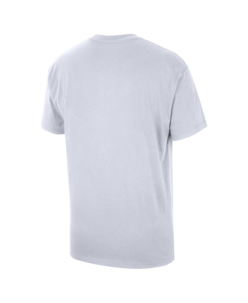 Men's White NBA All World Hoops Max90 Oversized T-Shirt