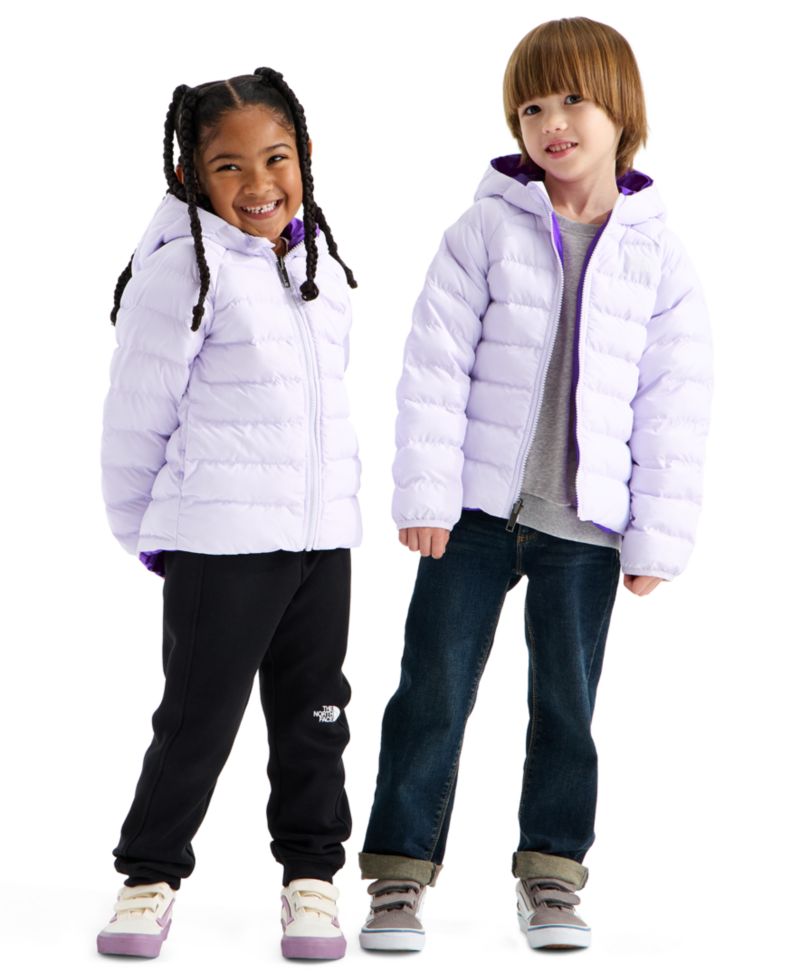 Girls' and Boys' 2T-7 Reversible Perrito Hooded Jacket