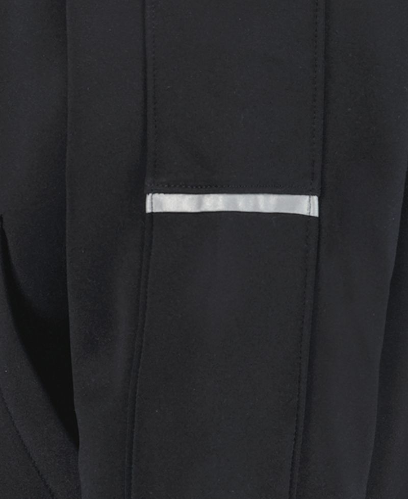 Boys' 8-20 Solid Logo Full-Zip Windproof Hooded Jacket