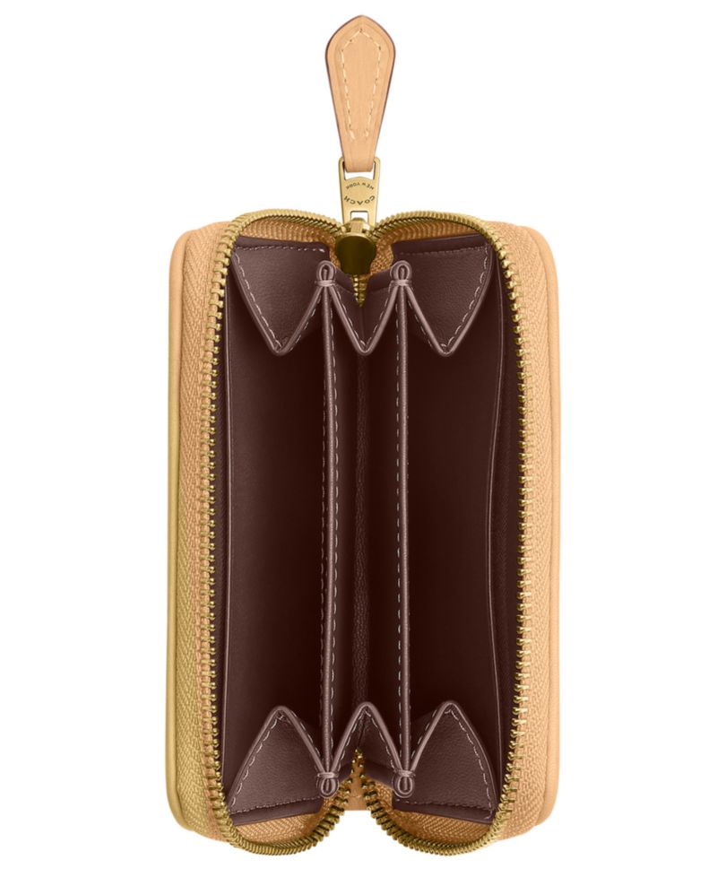Essential Signature Jacquard Zip Around Wallet