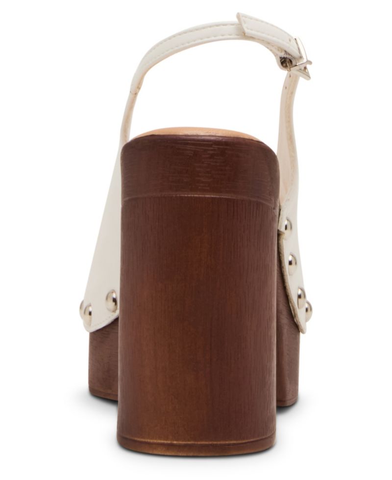 Women's Xanadu Wooden Platform Slingback Pumps