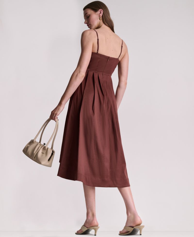 Women's Sweetheart Midi Dress