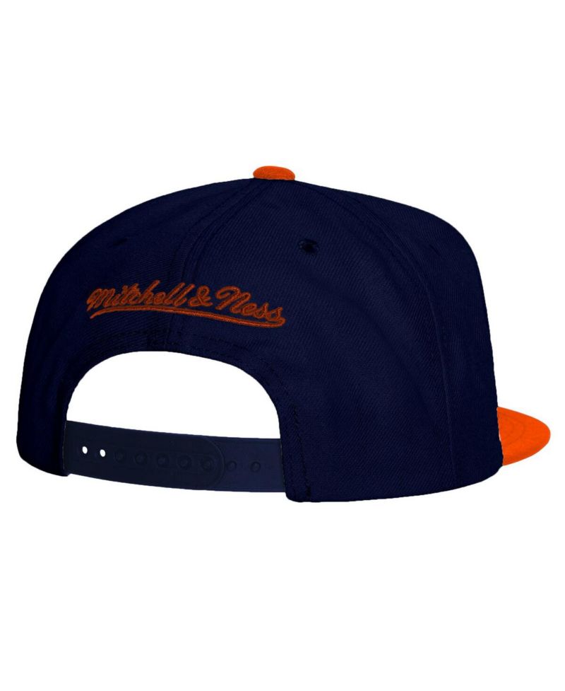 Men's Navy/Orange Auburn Tigers 2-Tone 2.0 Snapback Hat
