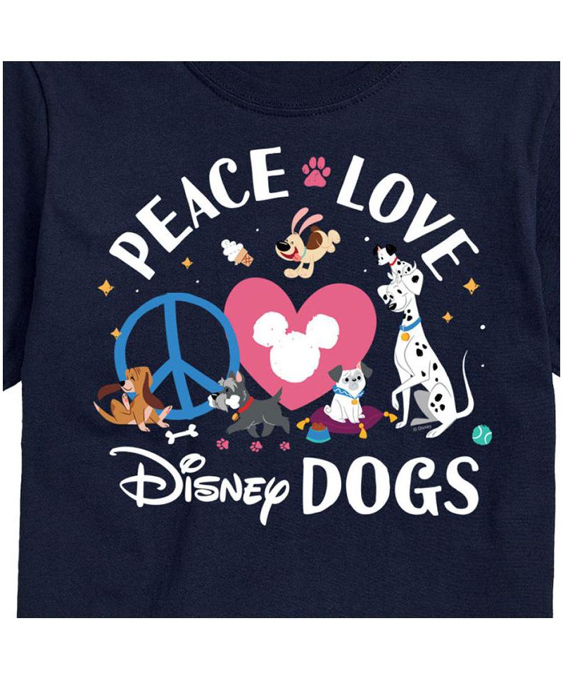 Hybrid Apparel Disney Dogs Mens Short Sleeve Tee