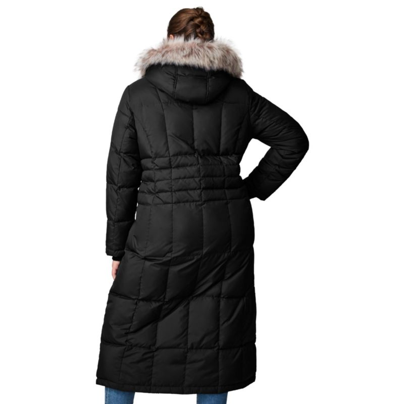 Plus Size Full Length Splendor Down Jacket