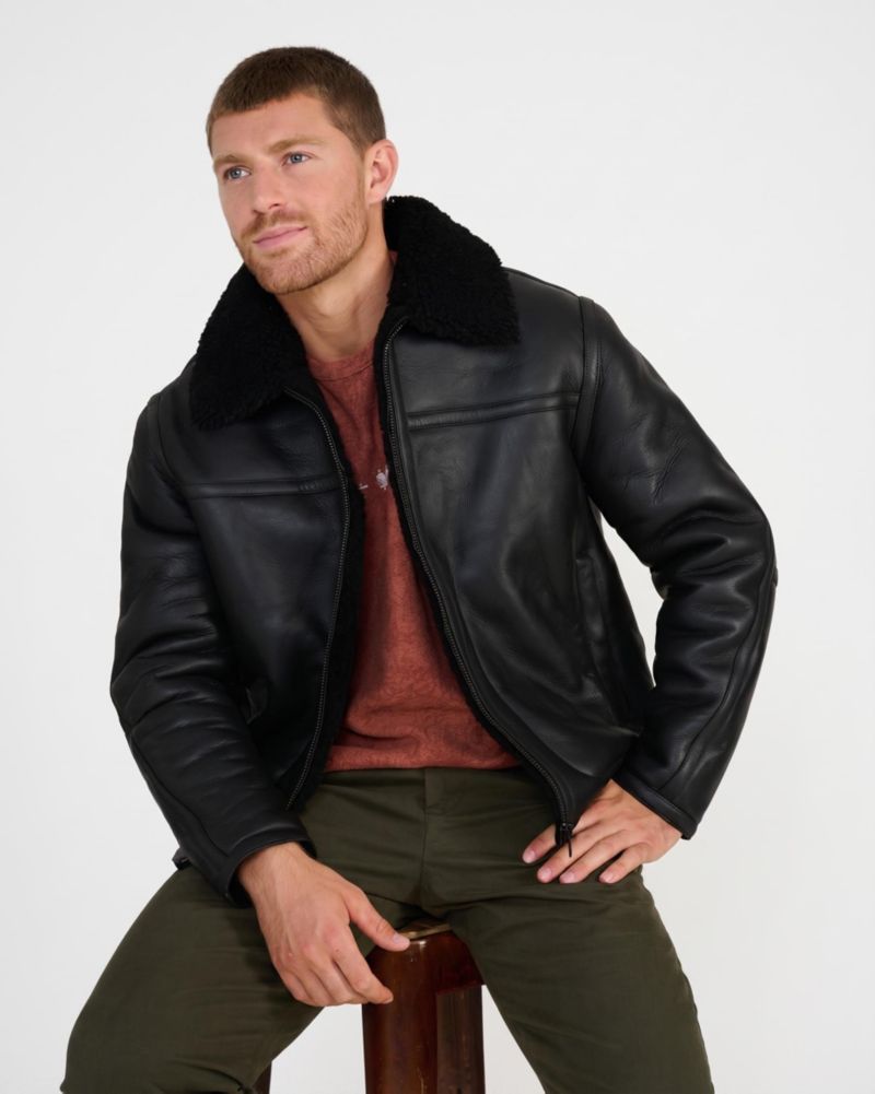 Men's Christopher Shearling Jacket