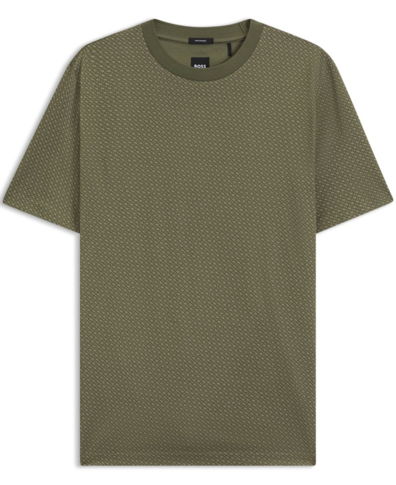 Men's Mercerized-Cotton Monogram T-Shirt
