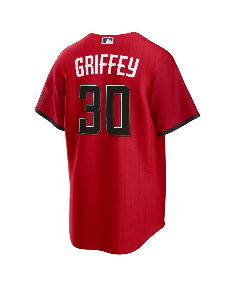Men's Ken Griffey Jr. Red Cincinnati Reds 2026 City Connect Stadium Jersey