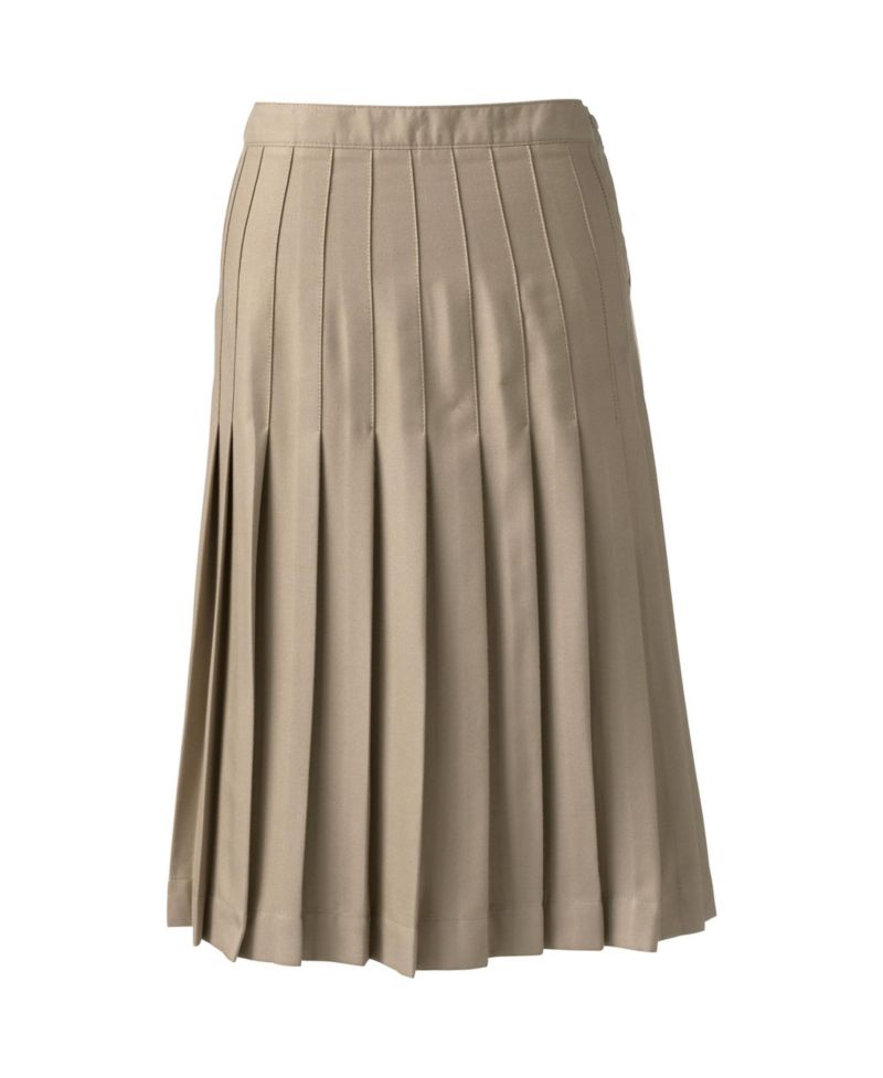 Women's Pleated Skirt Below the Knee