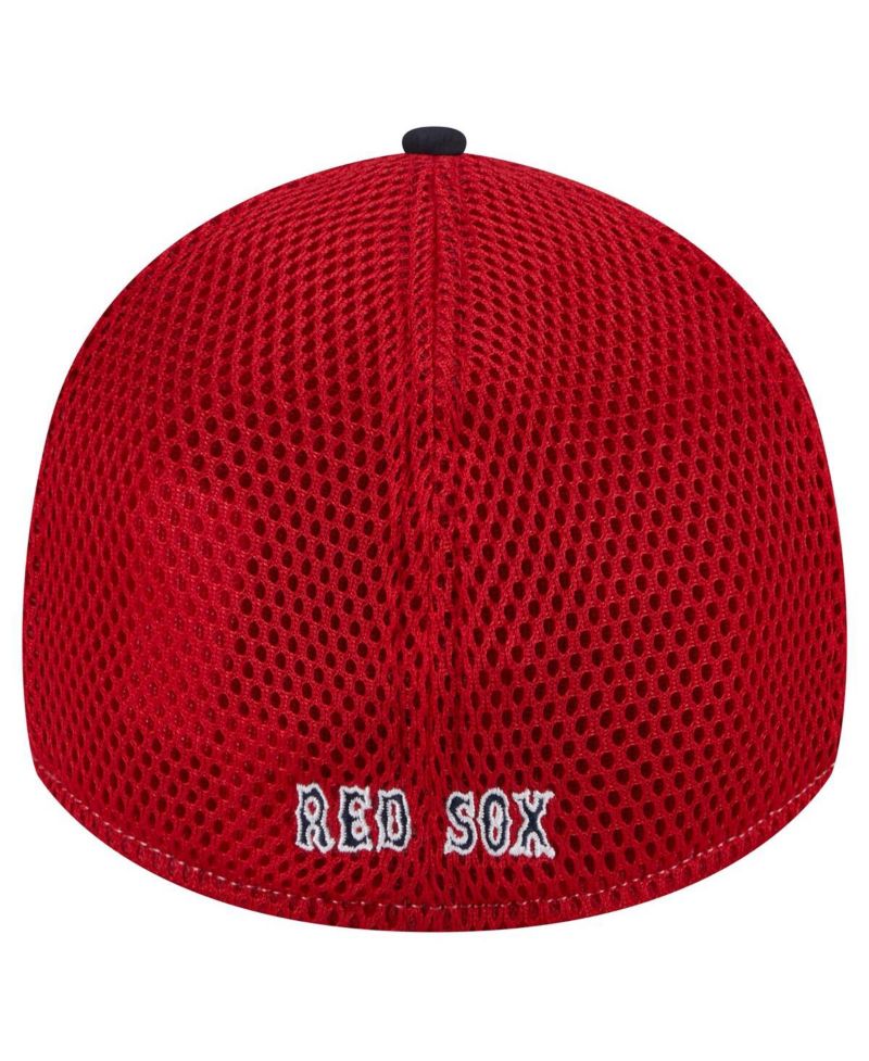 Men's Navy Boston Red Sox Neo 39THIRTY Flex Hat