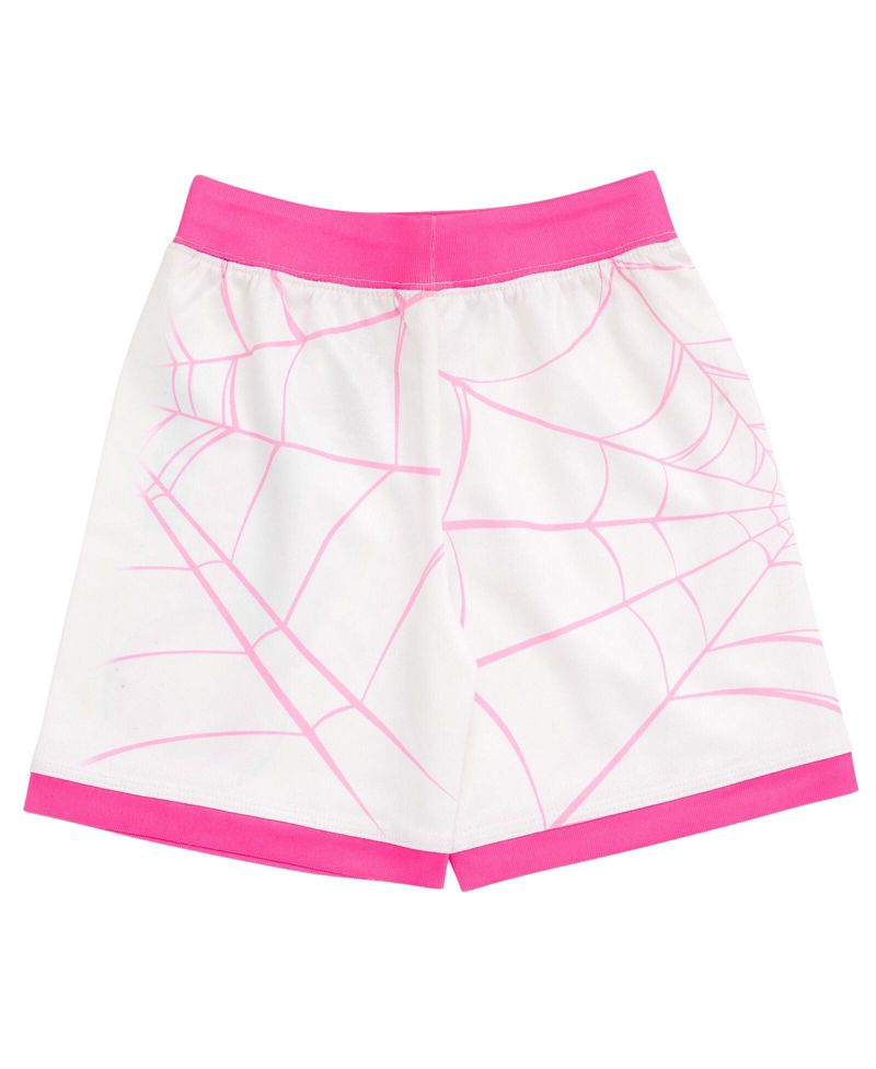 Girls Spider-Man Spider-Gwen Ghost Spider Tank Top and Bike Shorts to