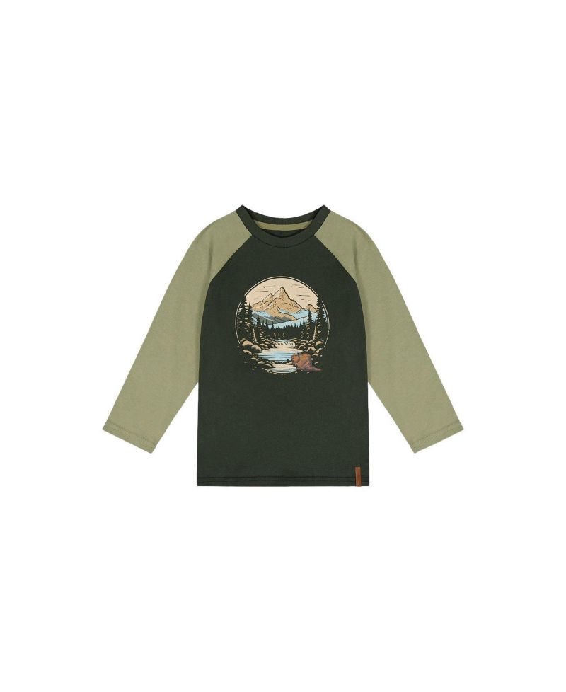 Little Boys 6-12 Raglan T-Shirt