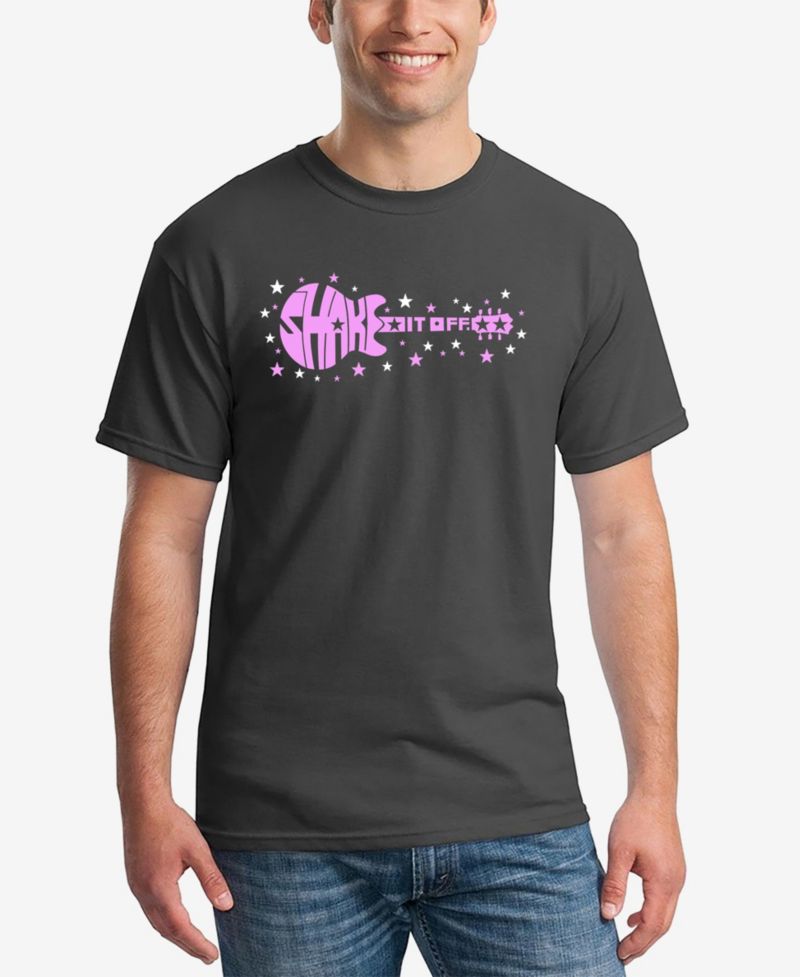 Men's Shake it Off Printed Word Art T-shirt