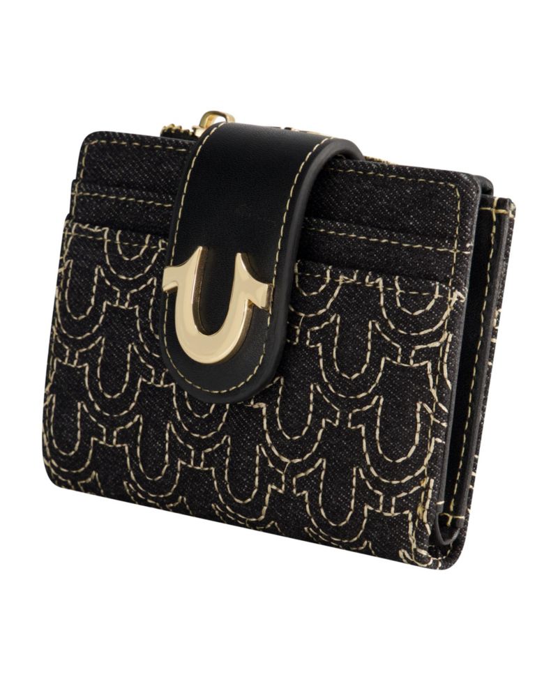Horseshoe Quilted Small Wallet