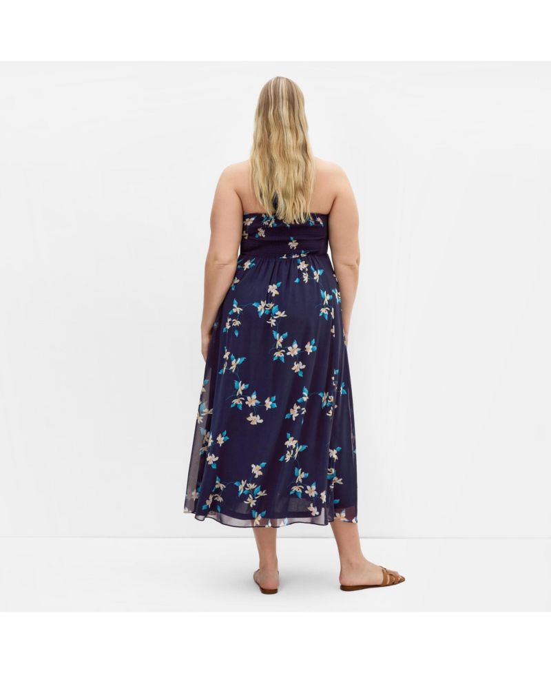 Plus Size Everfree Floral Print Maxi Dress