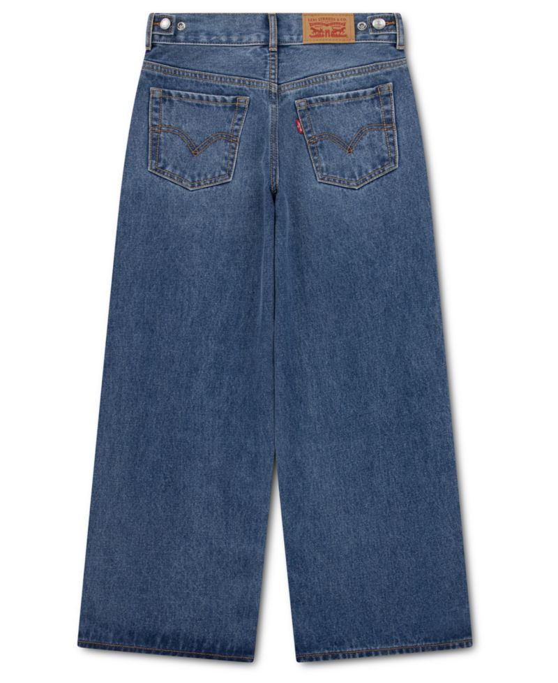 Girls' 7-16 Cinched High-Rise Baggy Jeans