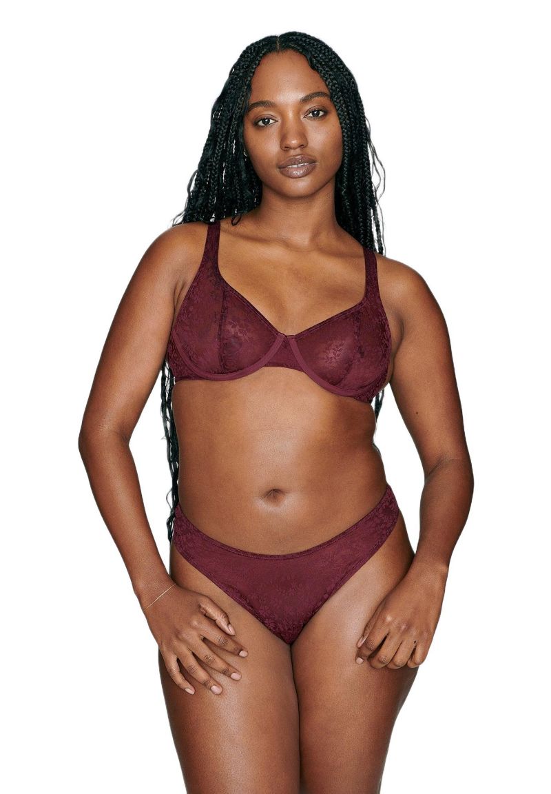 Women's The Scoop - Botanical Lace Bra