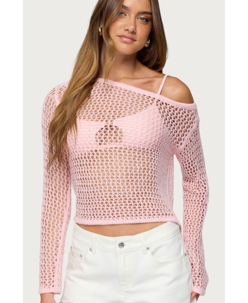 Women's Inara Off Shoulder Crochet Top