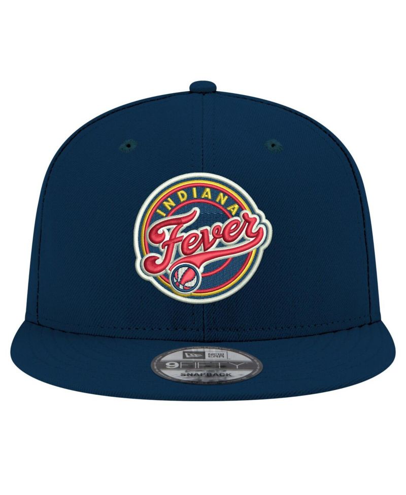 Men's and Women's Navy Indiana Fever Logo 9FIFTY Snapback Hat