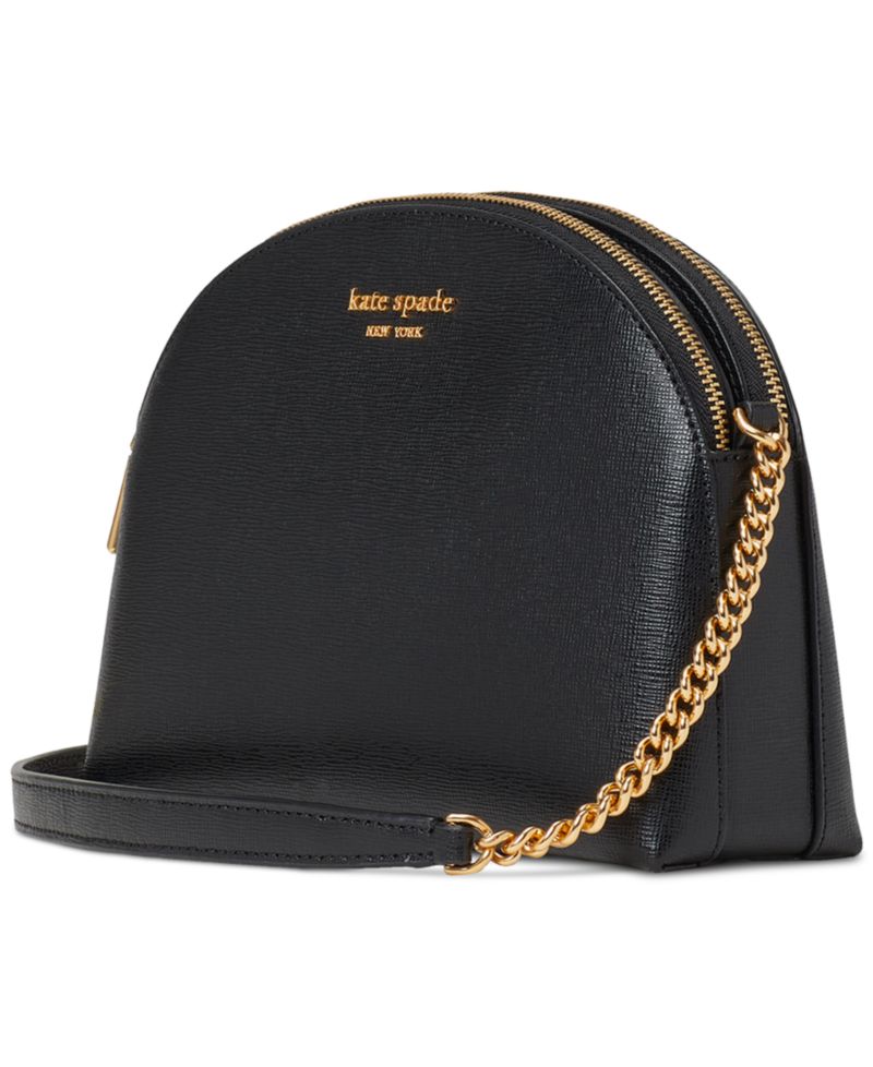 Morgan Leather Dome Mini Crossbody Bag