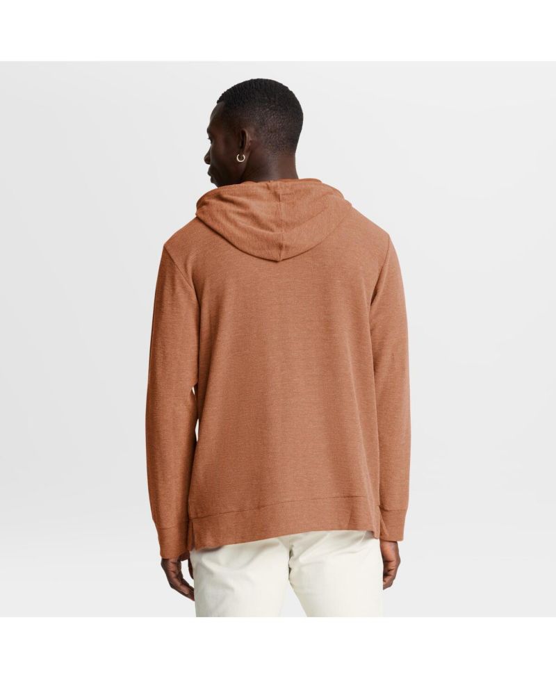 Men's Texas Orange Texas Longhorns Hometown Premium Huddle Up Long Sleeve Hoodie T-Shirt