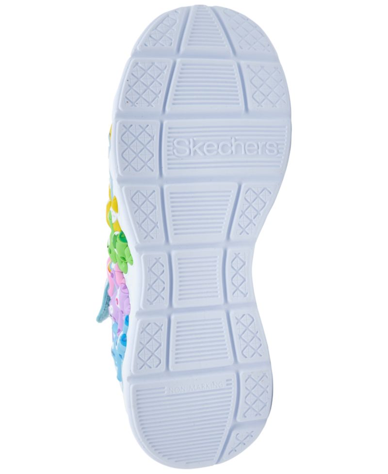 Little Girls' Care Bears Hugs N Snugs Light-Up Low Top Sneakers from Finish Line