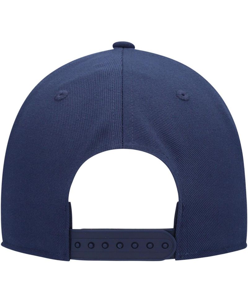 Men's Deep Sea Blue Seattle Kraken Primary Team Logo Snapback Hat
