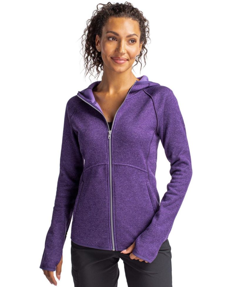 Women's Cutter and Buck Mainsail Full Zip Hooded Jacket