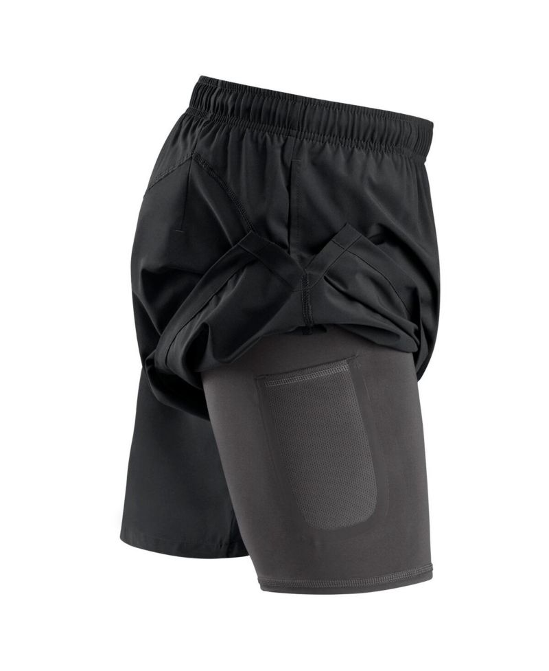 Men's Black Philadelphia Flyers Authentic Pro Tech Shorts