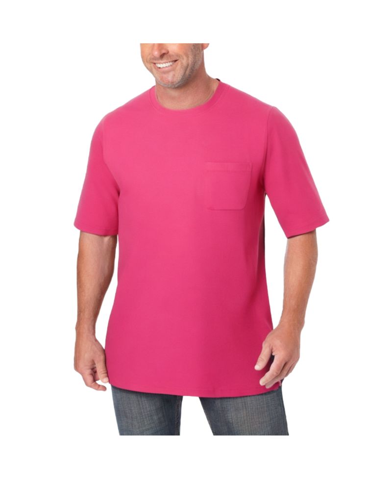 Men's Shrink-Less Lightweight Pocket Crewneck T-Shirt