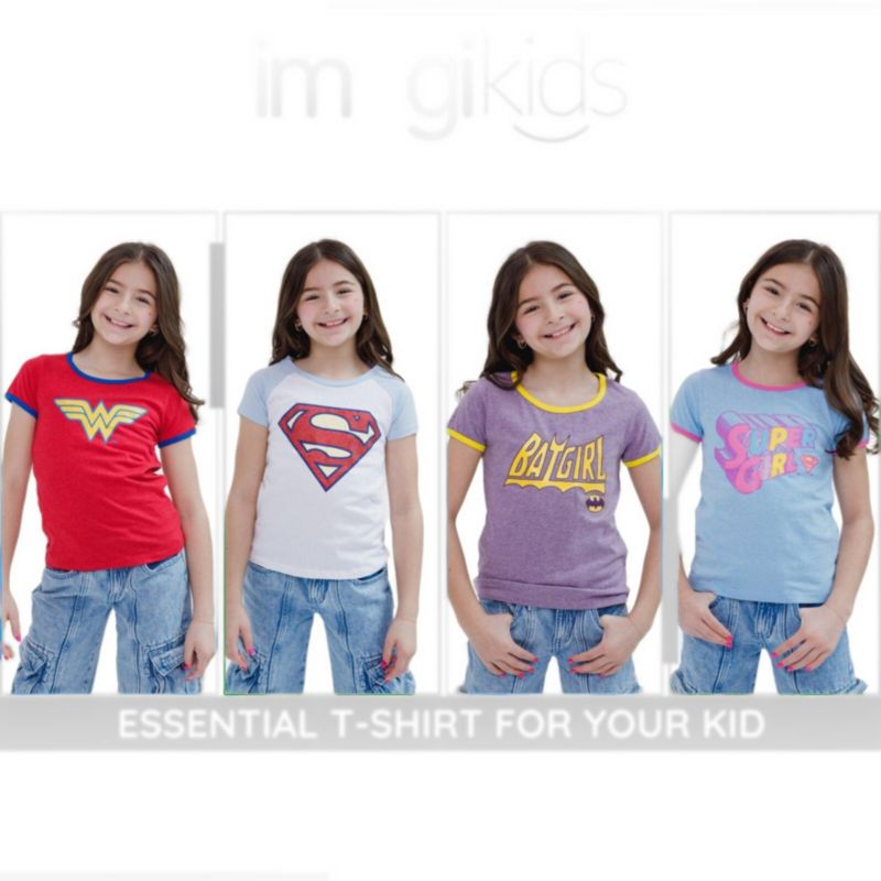 Girls' Glitter Graphic T-Shirt