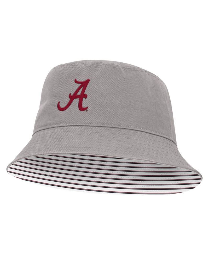 Men's and Women's Gray Alabama Crimson Tide Primetime Apex Bucket Hat