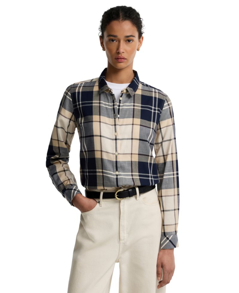 Women's Bredon Plaid Long-Sleeve Shirt