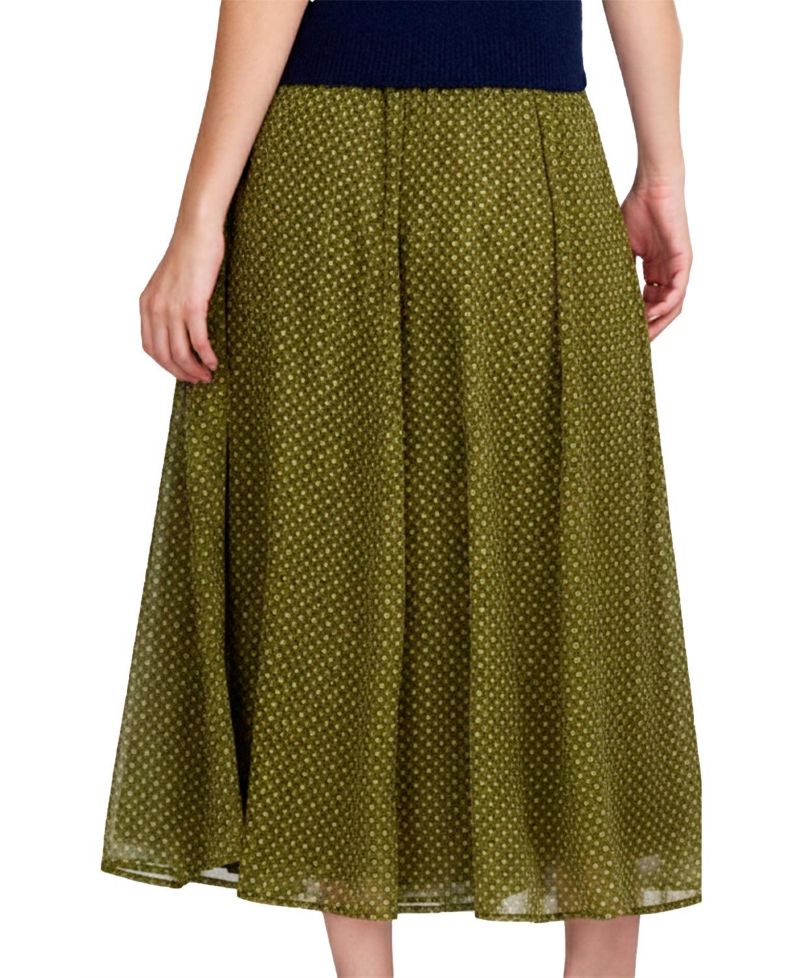Women's Printed Chiffon Skirt