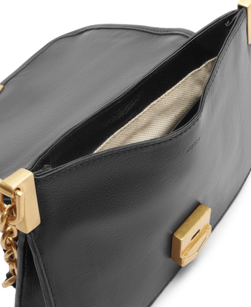 Everly Leather Small Crossbody Handbag
