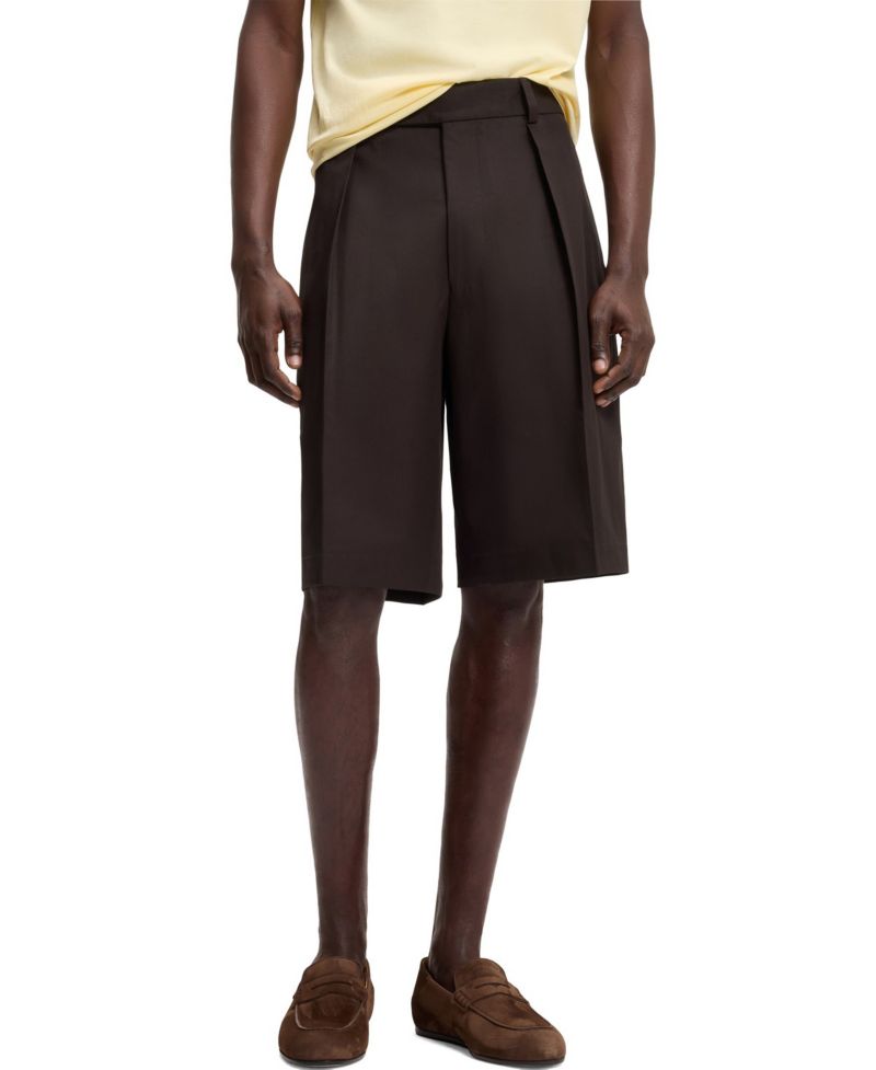 BECKHAM x BOSS Men's Cotton 11" Shorts