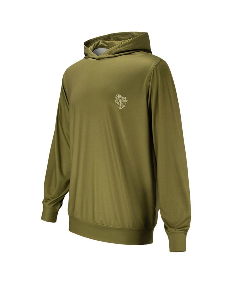 Men's and Women's Olive The Allman Brothers Band Peach Truck Pullover Hoodie