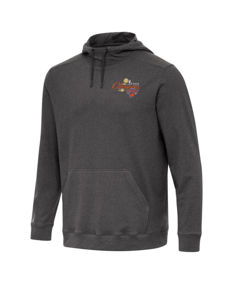 Men's Black New York Knicks 2026 NBA Finals Champions Official Cloud Hoodie
