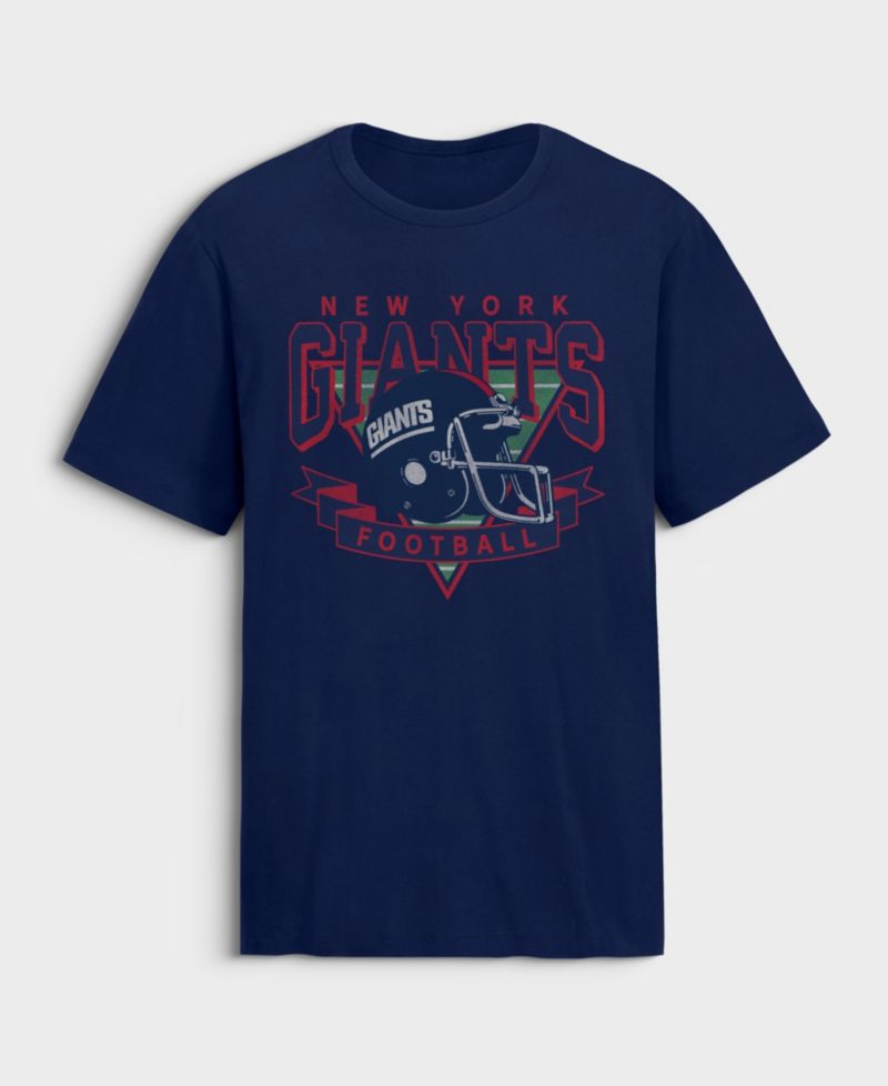 Men's New York Giants Old Fashion Rushing Legacy Graphic Classic-Fit T-Shirt